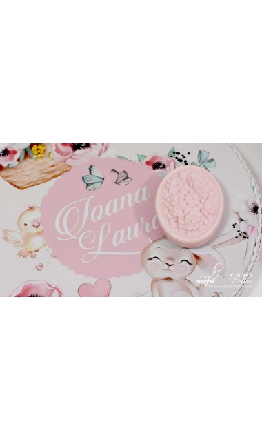 Trusou cu fluturi si flori ideal pentru un botez primavara Pink Spring 28